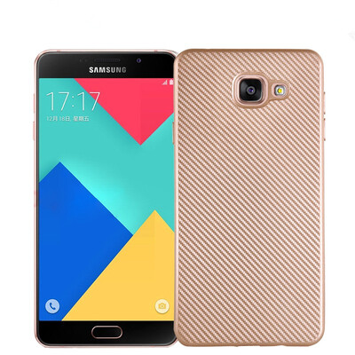

Goowiiz Phone Case For Samsung Galaxy A310 A3A510 A5A710 A7 2016 Luxury Ultra-thin Carbon Fiber Soft Silicone protection