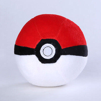 

11CM Pokemon Rouge Blanc Pikachu Poke Bille Pokeball Master Jouet En Peluche