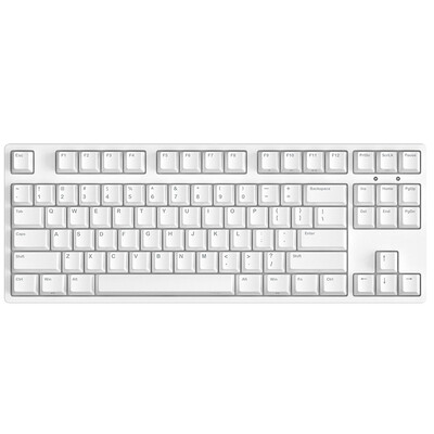 

ikbc c87 mechanical keyboardwhiteCherry blue axis