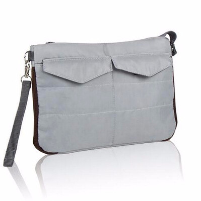 

Ipad Storage Bag Nylon Zippered Hangbag Travel Storage Bag Organizer for Electronics Products