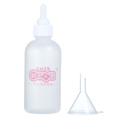 

New favorite Kang bottle Teddy cat newborn breastfeeding young pet feeding soft pacifier 60ml gifts do not single shot