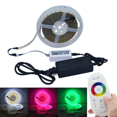 

LED light Strip 5M 5050SMD 300LED RGBW With 5A Power And 24G Touch Controller
