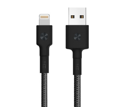 

ZMI AL823 MFi Certification Apple Charging&Data Transfer Cable 30cm Black Braided Wire Suitable for iphone6s77P88PXipad