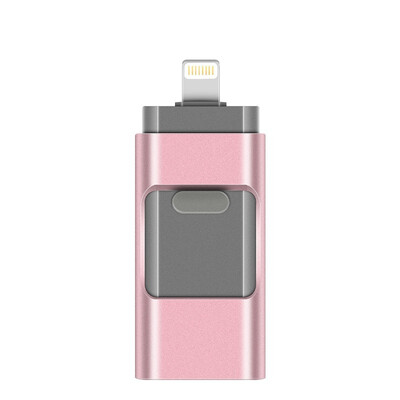 

new iphone usb flash drive 128GB 64GB 32GB 16GB 8GB pen drive pendrivel silver u disk memory usb stick best gift