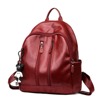 

Plain Retro Backpack Mens Womens Boys Bag School College Urban Hipster Rucksack