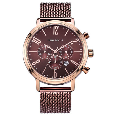 

BOFUTE Male Watches Casual Watch Quartz Watches Japanese Movement Calendar Waterproof Metal Mesh Belt 0183G