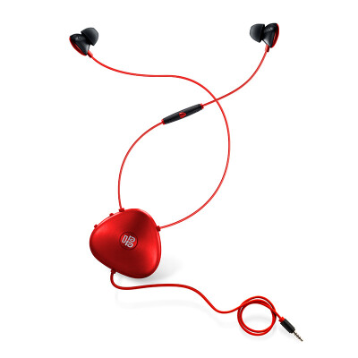 

Singing changba K1 ear headphones red K song box phone K song headphones singing headphones