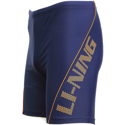 

Li Ning LINING swimsuits men's professional angle swimsuits men bubble hot spring swimming trousers 025-2 / 919 blue  (waist circumference 77-86cm