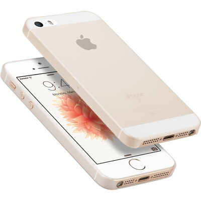 

Billion color ESR iPhone5s mobile phone shell iPhone SE mobile phone case Apple 5s protective cover light matte transparent soft shell Cream Series Moonlight white