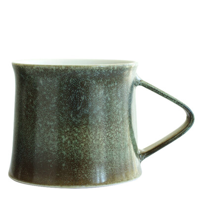 

Guibao mugs black&white forest series creative simple ceramic mug cup cup cup dark green forest