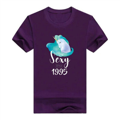 

23rd Birthday Gift Unicorn Tshirt Sexy Since 1995 Tee