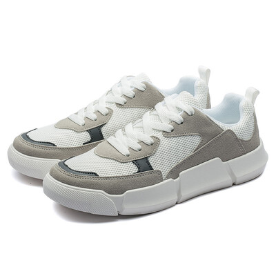 

Breathable mesh sports shoes Korean version of the wild shoes wild canvas shoes thick mens shoes tide shoes students Hong Kong ca