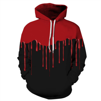

QYDM0219Mens Hoodie 3D Printed Women Pullover Sweater