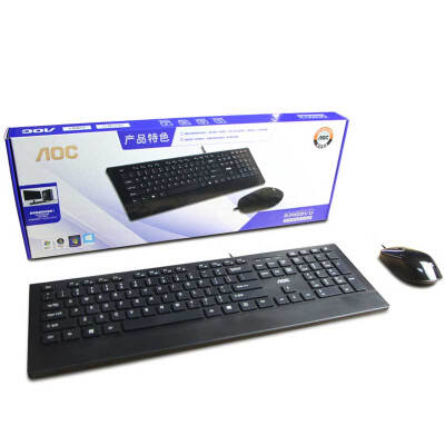 

AOC KM691D Black Wired Keyboard&Mouse Set