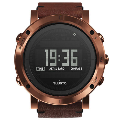 

Sung Tuo SUUNTO watch the origin of outdoor sports climbing travel business wear watch bronze leather strap SS021213000