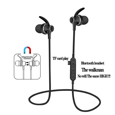 

Bluetooth headphone can plug in MP3 wireless earplug running headphone universal earphone Cordless Earpiece Casque Earbuds