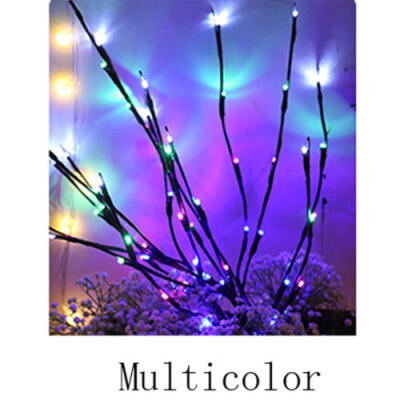 

20LED Willow Tree Branch Warm Light Fairy Lamp Christmas Home Party Decor