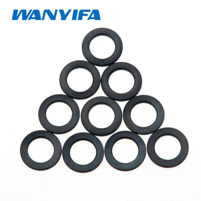 

10PCSlot Flat Washer for Bicycle M6 Titanium Bike Ti Bolts Screw Spacer for MTB Bicyce Bolts Parts Cycling Bolt Spacer