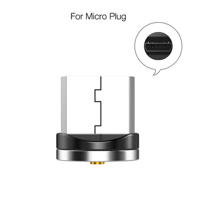 

Cafele New LED Magnetic USB Cable for iPhone Micro USB Cable USB C Magnet Charger Nylon Cabo for Samsung Xiaomi Huawei
