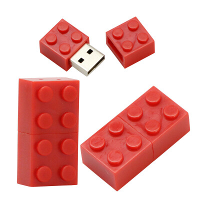 

4G 8GB 16GB 32GB 64GB 128GB Building Blocks Model USB Flash Drive Pen Drive USB Flash Disk USB Drive U Disk Memory Stick USB Stick