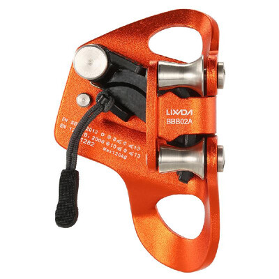 

Lixida Outdoor Rock Climbing 8 Descender 40KN Rescue Figure Rappelling Gear Belay Tool Rigging Plate
