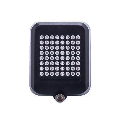 

64 LEDs 80LM Intelligent Automatic Induction Steering Brake Safety Bicycle Taillight with Red Beam Warning Night Light USB Chargin