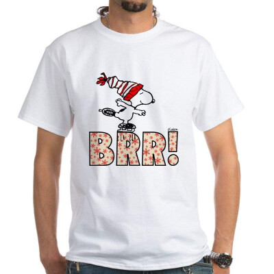 

CafePress - Snoopy BRR - 100 Cotton T-Shirt White