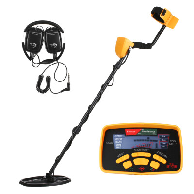 

Professional High Sensitivity Underground Metal Detector Gold Digger Jewelry Hunting Treasure Search LCD Display with Earphone