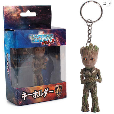 

New Guardians of the Galaxy Vol2 Baby Groot Key Chain Pendant Figure Model Gift