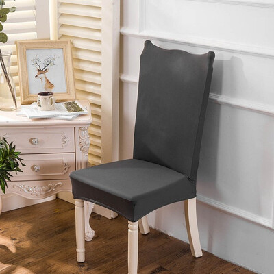 

1Pc Spandex Elastic Floral Slipcovers Chair Covers Stretch Removable Dining Chair Cover With Backrest Modern Kitchen Seat Case