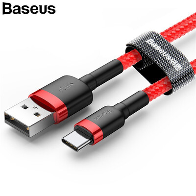 

Baseus Type-C cable for charging&data transfer USB 31 Type-C Phone Charger Cable for Phone Samsung HuaWei HP Charger
