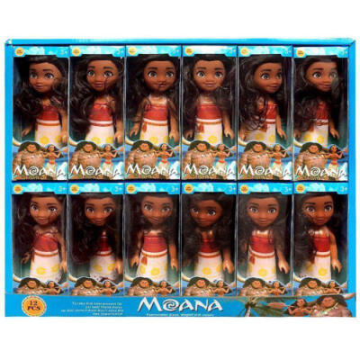 

Kid Xmas Gifts Moana Princess Adventure Characters Action Figure Doll Toy 16cm