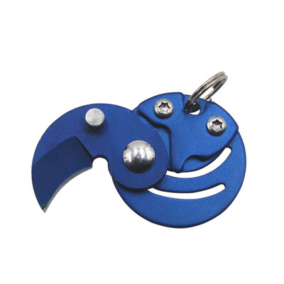

Outdoor Pocket Tool Mini Foldable Keyring EDC Survival Gadget Small Useful&Handy Stainless Steel Accessory