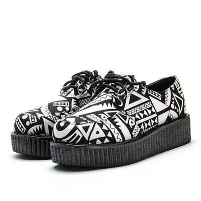 

Spring Autumn Solid Casual Women Shoes Flat Platform Lace Up Creepers Ladies Shoes Round Toe Girls Shoes Creepers
