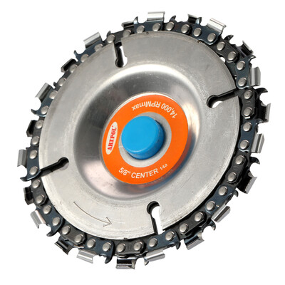 

4 Inch Grinder Disc&Chain 22 Tooth Fine Cut Chain Set for 100115 Angle Grinders