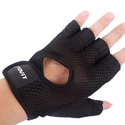 

Pu special special POVIT fitness gloves men&39s equipment training wear-resistant non-slip sports gloves half finger protection protective gloves P-8345