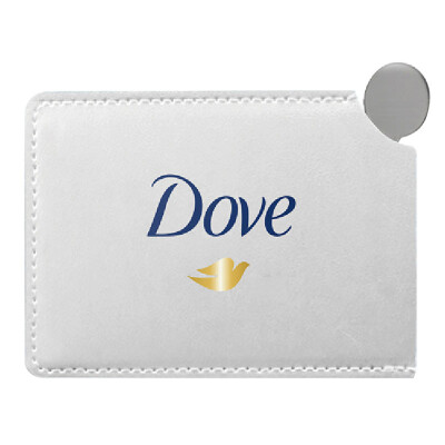 

Dove stainless steel card makeup mirror