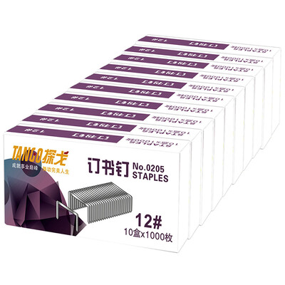

Tango TANGO high-strength thickening staples 12 1000 box 10 boxed