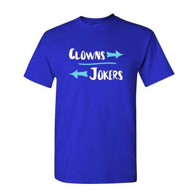 

Clowns to The Left of ME Jokers 2 The Right - Mens Cotton T-Shirt