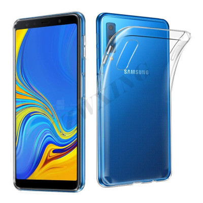 

Per Samsung A7 2018 Cassa Molle Del Silicone Della Copertura Posteriore della Cassa Del Telefono Per Samsung Galaxy A7 2018 Galaxy