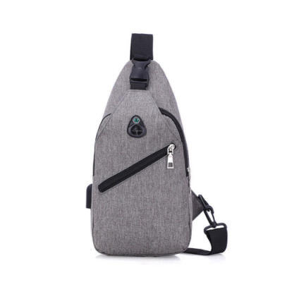 

Mens Womens Sling Bag Chest Shoulder Backpack Fanny Pack Crossbody Travel Sport