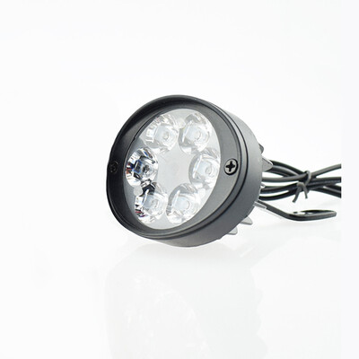 

1pc Motorcycle led headlight 12v 12w 6500k White lighting Moto Fog lights Side Mirror Head lamp Motorbike Auxiliary Work Light