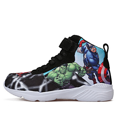 

Kid Sneakers Boy Basketball Shoes Running Shoes The Avengers Baby Children shoes Sport boot Cartoon gamin chaussure