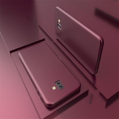 

X-Level Phone Case For Samsung Galaxy J6 Plus 2018J6 PrimeJ4 Plus 2018J4 Prime Luxury Matte Slim Silicone Shockproof Prevent