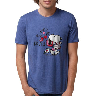 

CafePress - Snoopy - You Are So Loved - Mens Tri-blend T-Shirt