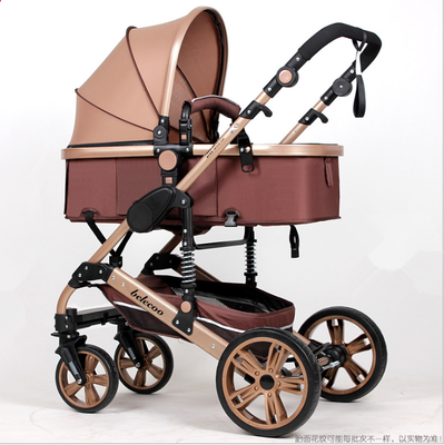 

Belecoo baby stroller high landscape can sit&lie flat two-way shock absorber baby stroller light folding hand baby stroller ne