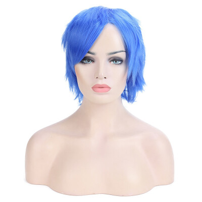 

Halloween Unisex Anime Fashion Short Wig Cosplay Party Straight Hair Cosplay Full Wigs