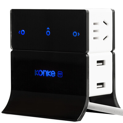 

Control Mini k smart home appliances switch smart socket wifi socket timing delay remote control charge protection does not hurt the battery