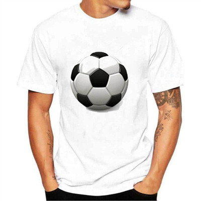 

2018 Flag World Cup Men Tees Shirt Football Print Short T Shirt Blouse