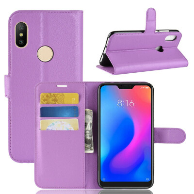 

for Xiaomi Redmi Note 6 Pro Wallet Phone Case for Xiaomi Redmi Note 6 Pro Redmi 6 Pro Redmi 6 Flip Leather Cover Case Etui Capa